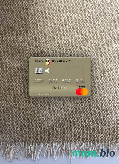 Moldova Banca Transilvania wygląd zdjęcia mastercard skan PSD + zdjęcie
